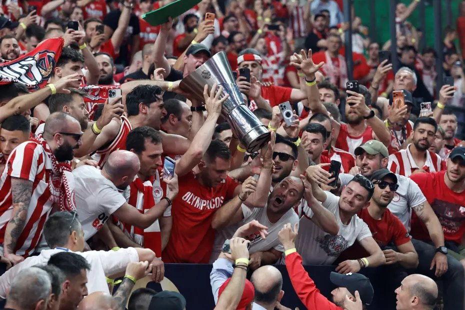 Nefes kesen EuroLeague finalinde şampiyon Olympiakos - 3