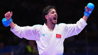 Ömer Faruk Yürür'den Avrupa Karate Şampiyonası'nda altın madalya