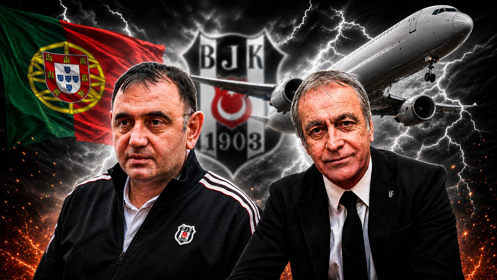 Kartal'ın 'Hoca Avı' Portekiz'de! Özen ve Kılıç Hocayı Bavulda Getirmeye Gitti!