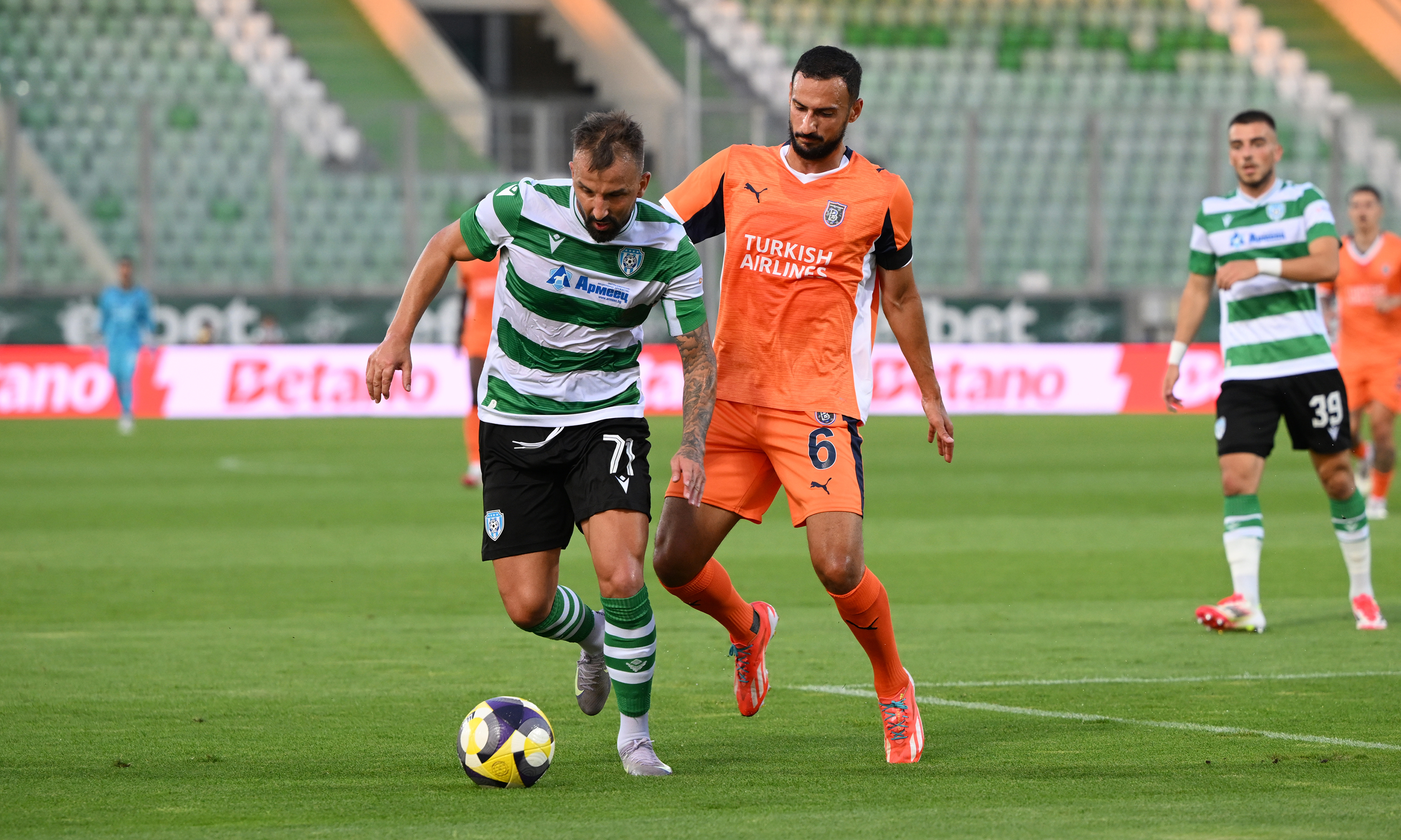 Başakşehir'de yeni transferler ilk 11'de