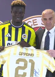 Oppong imzayı attı, Oğuz Çetin transfer müjdesini verdiOppong imzayı attı, Oğuz Çetin transfer müjdesini verdi