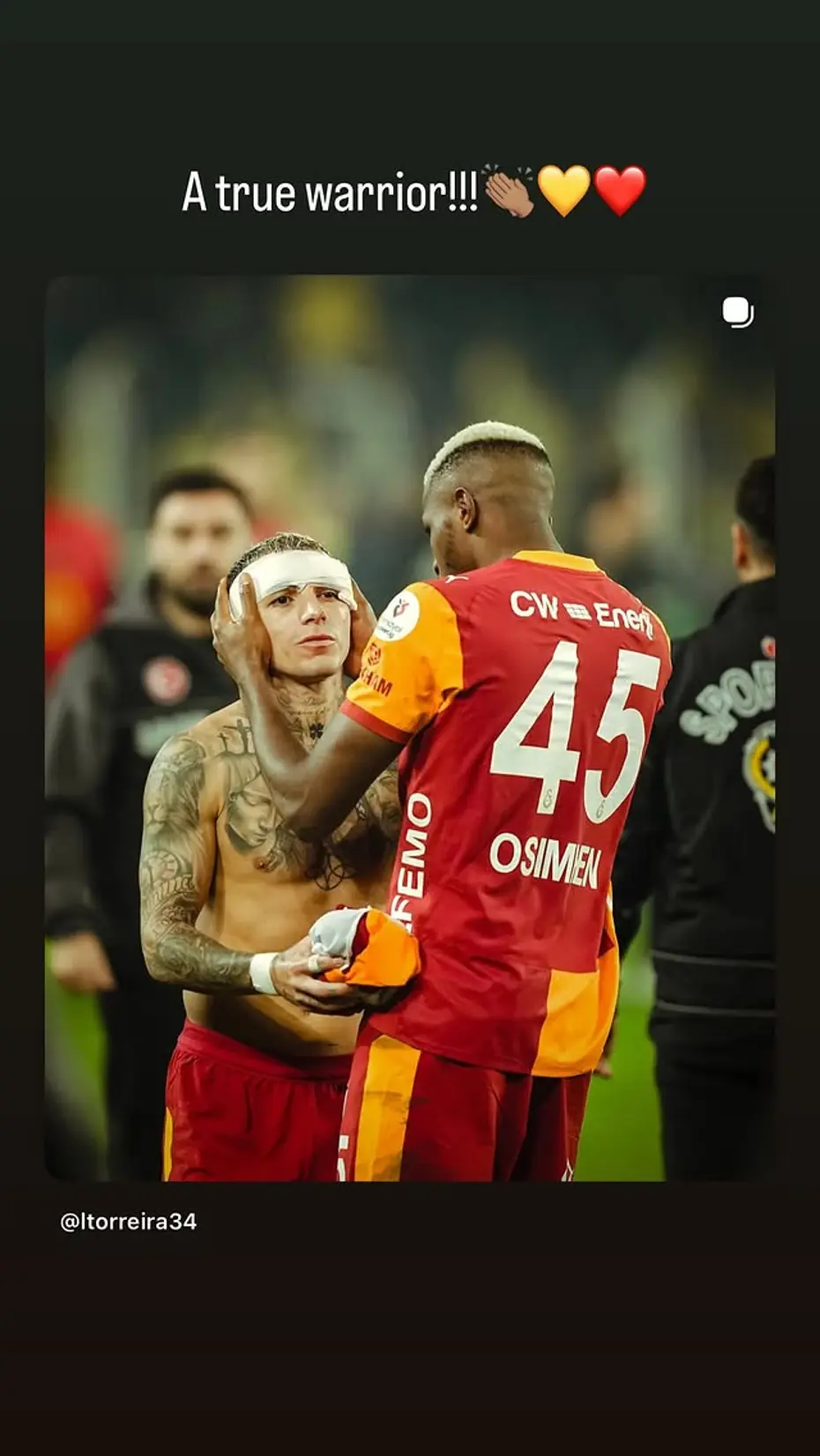 Derbi bitti, Osimhen'den peş peşe 4 paylaşım geldi: Galatasaraylıları mest etti - 5
