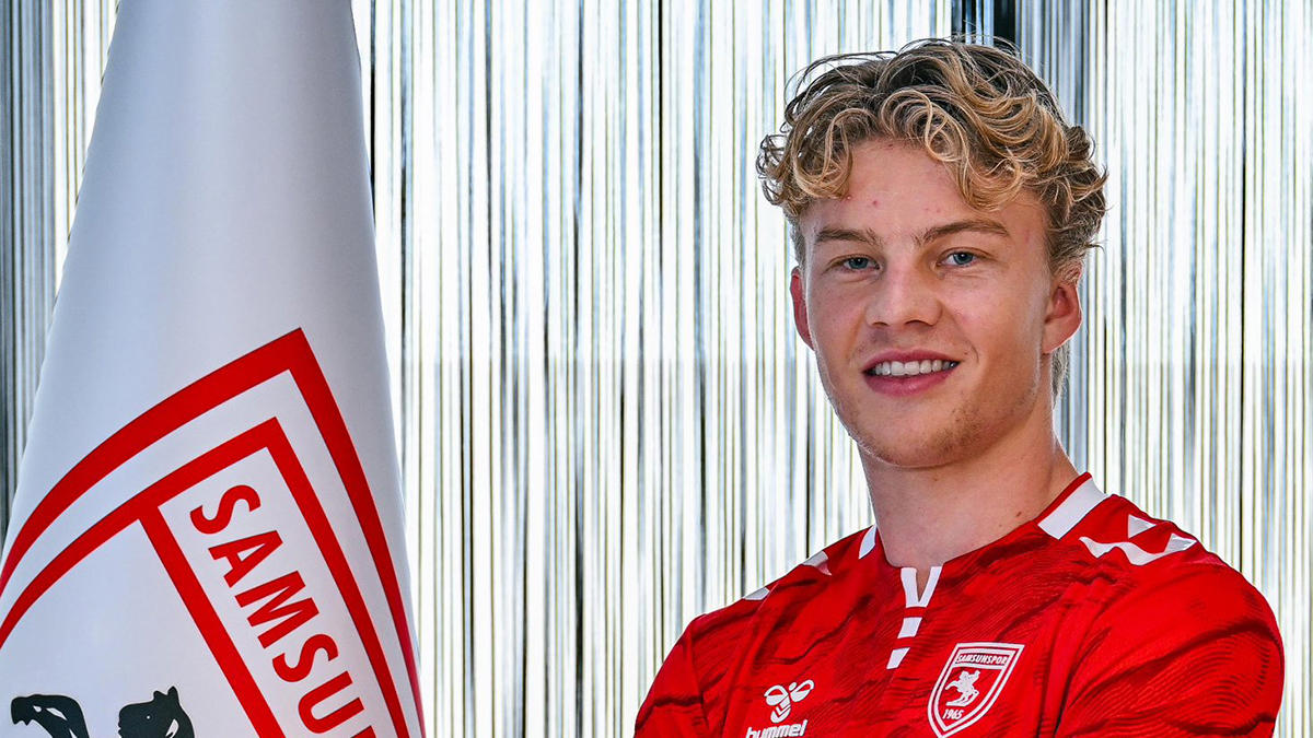 Samsunspor'da Oskar Ohlenschlaeger'den 5 yıllık imza