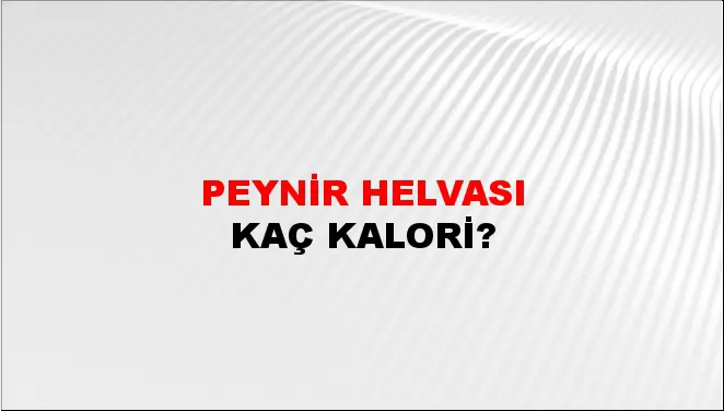 Peynir Helvası