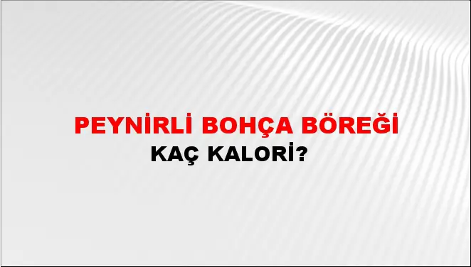 Peynirli Bohça Böreği