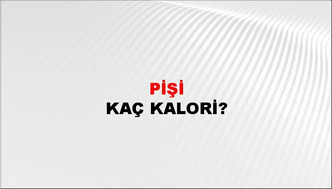 Pişi