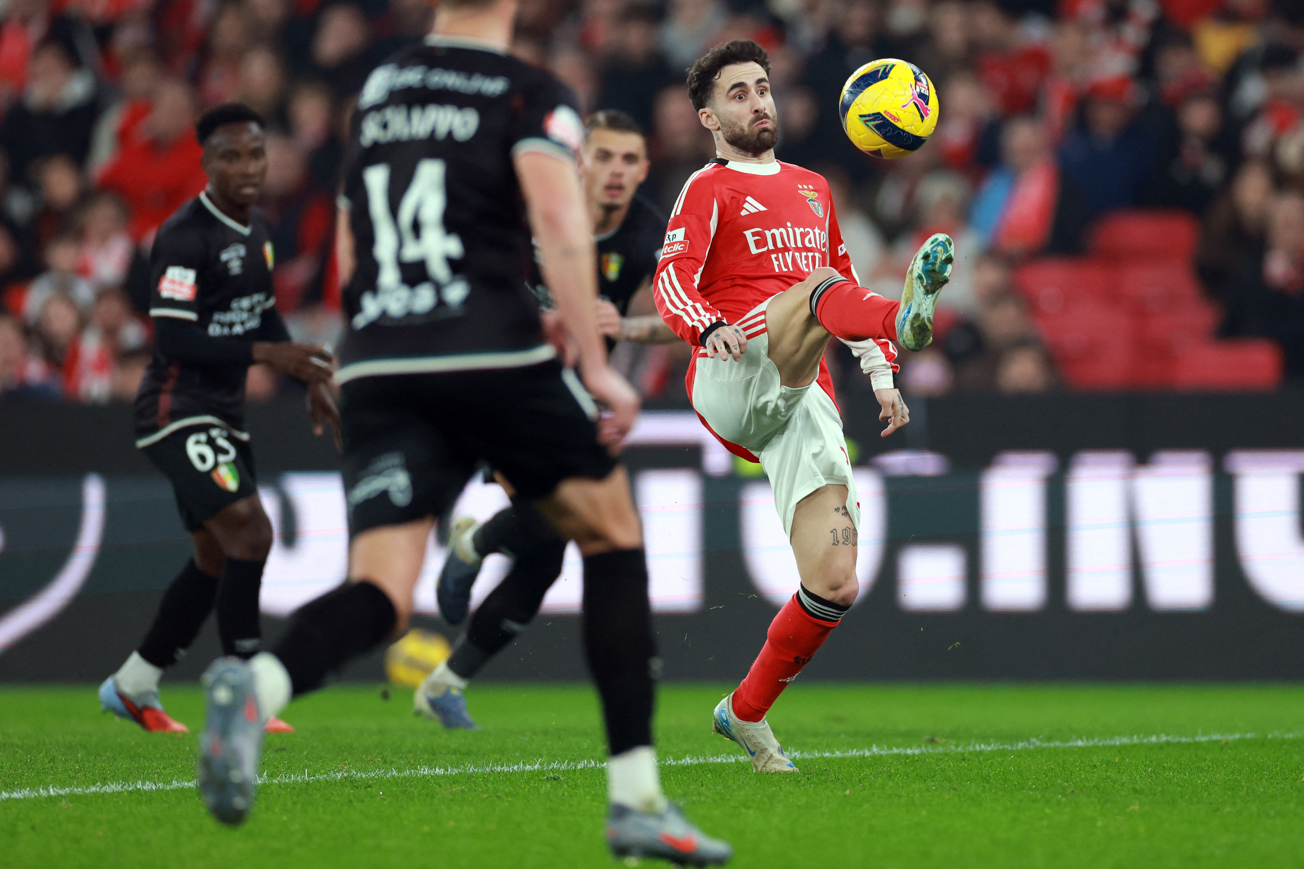 Rafa Silva, Benfica'da ilk maçına çıktı
