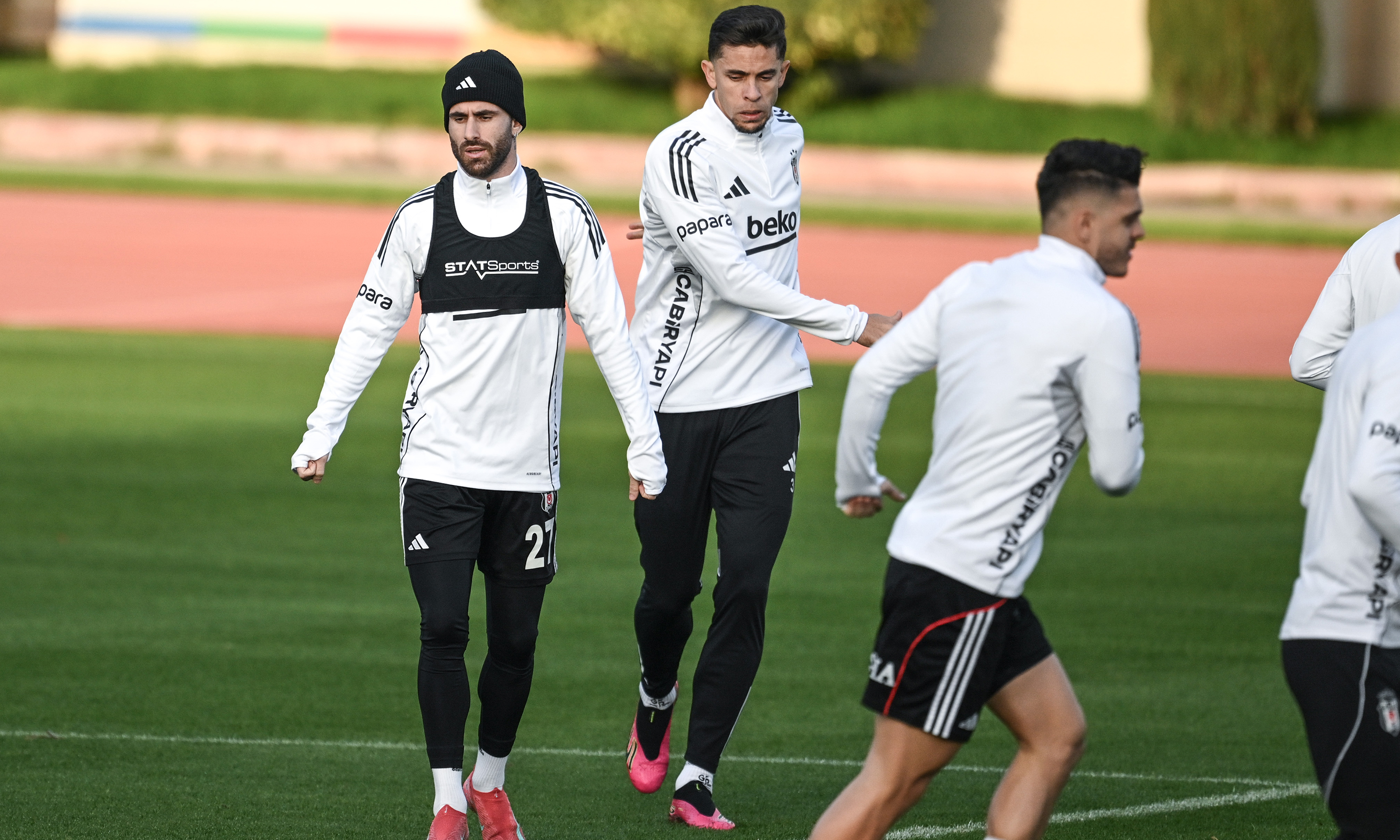 Beşiktaş antrenmanında dikkat çeken Rafa Silva detayı