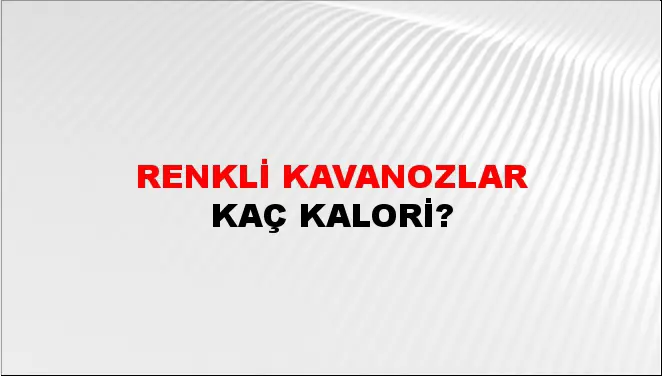 Renkli Kavanozlar Renkli Kavanozlar
