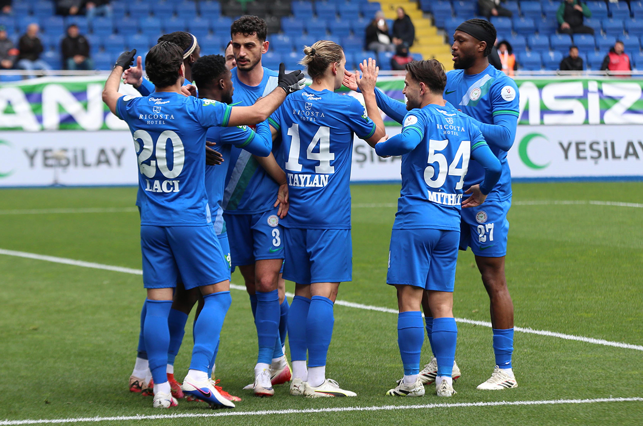 Rizespor seriye bağladı: Antalyaspor'u tek golle geçtiler