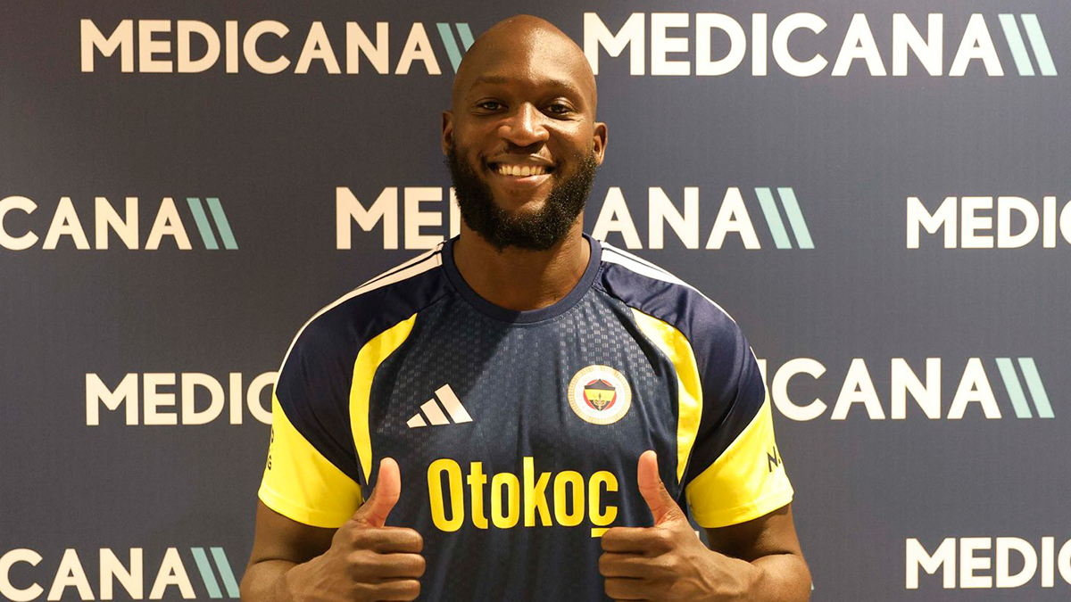 Fenerbahçe'nin yeni transferi Lukaku'ya sağlık kontrolü
