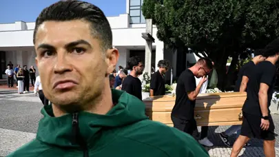 Cristiano Ronaldo hayatının linçini yedi: Dünya, Diogo Jota'nın cenaze törenini konuşuyor