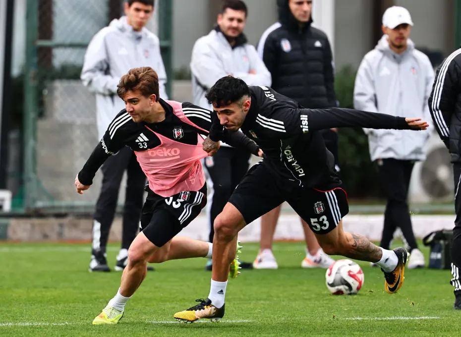 Beşiktaş'ta bir günlük aranın ardından dev maçın hazırlıkları devam etti