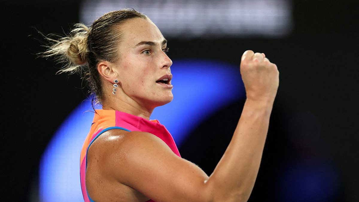 Sabalenka, Avustralya Açık'ta zorlanmadan finale çıktı