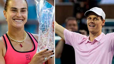 Sabalanka ve Sinner, Miami Açık'ta "Sunshine double" yapıp tarihe geçti