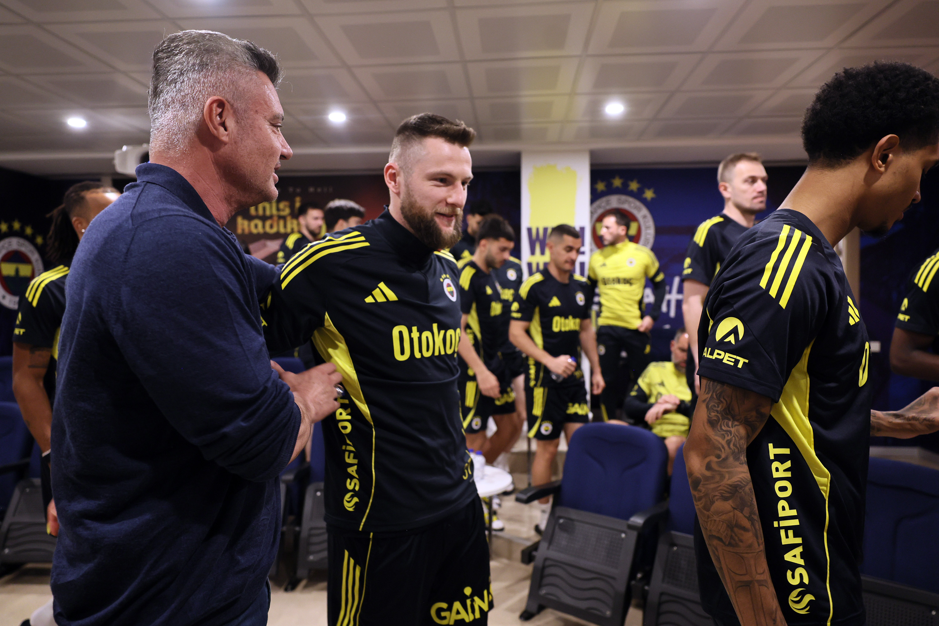 Sadettin Saran'dan derbi öncesi Samandıra'ya ziyaret