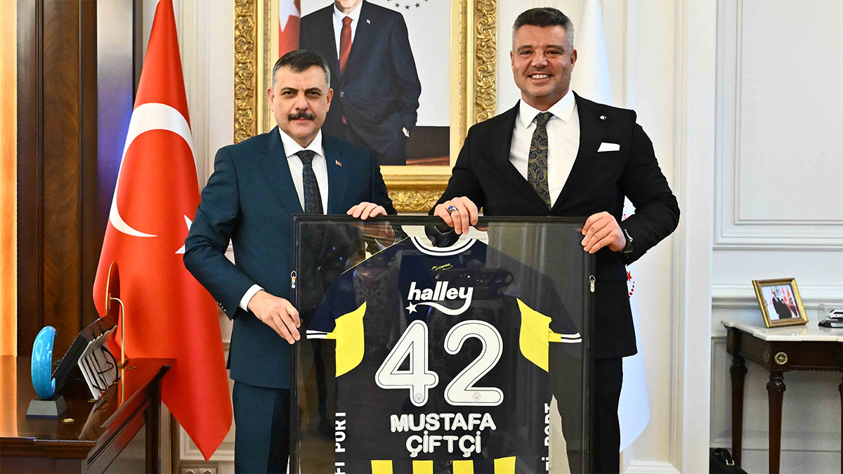 Sadettin Saran'dan İçişleri Bakanı Mustafa Çiftçi'ye ziyaret