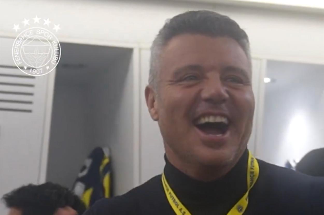 Fenerbahçe'den Sadettin Saran paylaşımı: Derbi zaferi sonrası soyunma odası konuşması ortaya çıktı