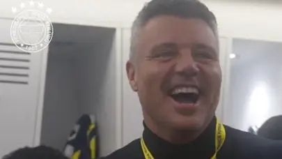 Fenerbahçe'den Sadettin Saran paylaşımı: Derbi zaferi sonrası soyunma odası konuşması ortaya çıktı
