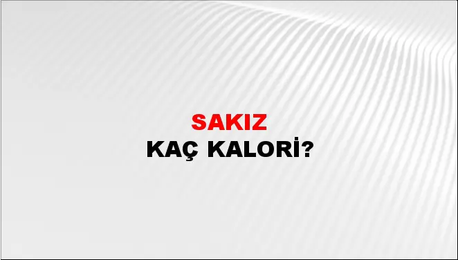 Sakız Sakız
