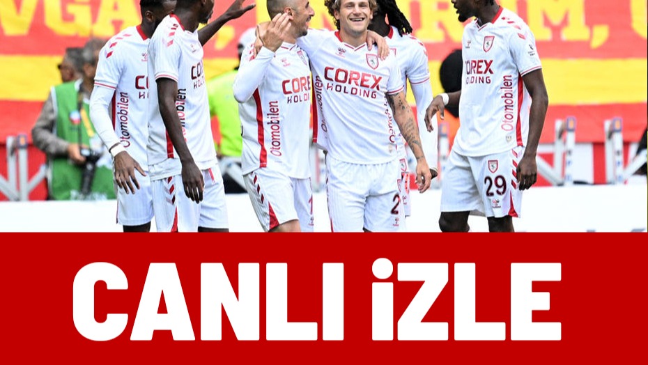 Samsunspor - Hamrun Spartans şifresiz CANLI İZLE