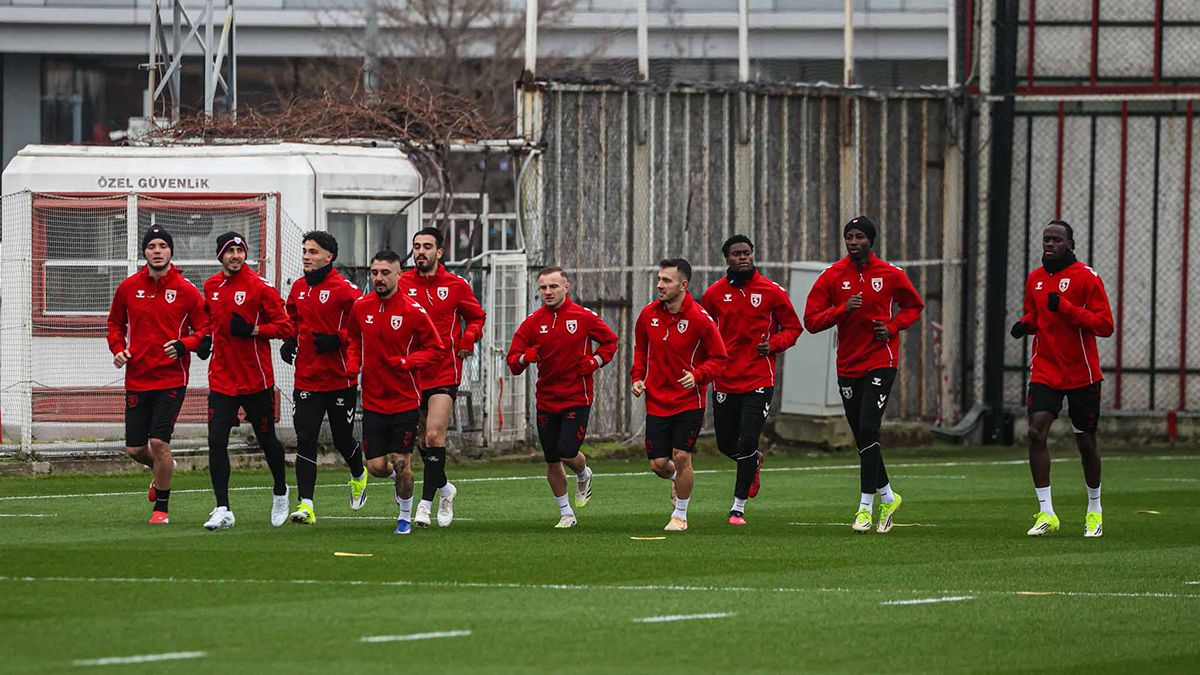 Samsunspor, Rayo Vallecano maçı hazırlıklarına başladı