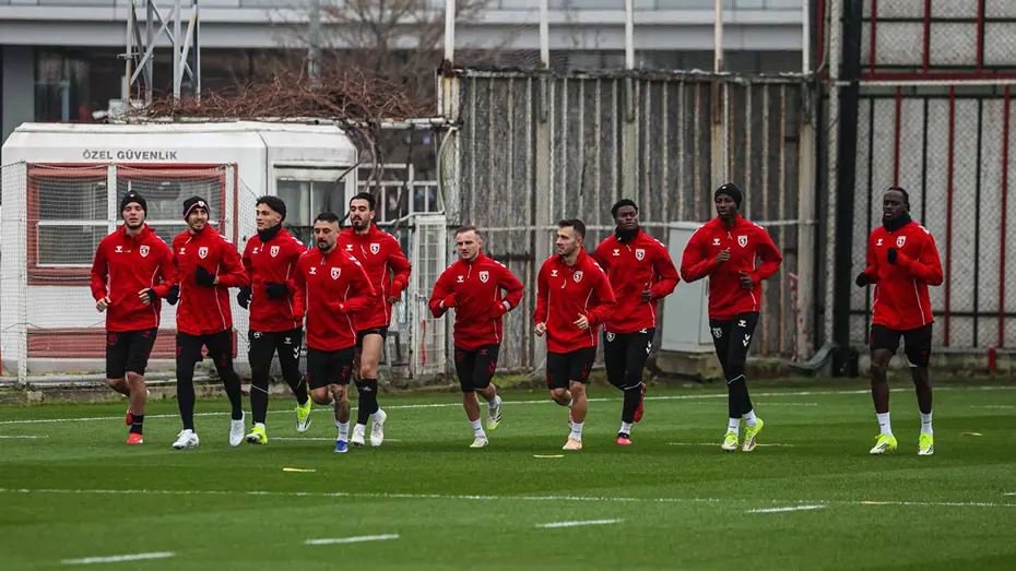 Samsunspor, Rayo Vallecano maçı hazırlıklarına başladı