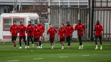 Samsunspor, Rayo Vallecano maçı hazırlıklarına başladı