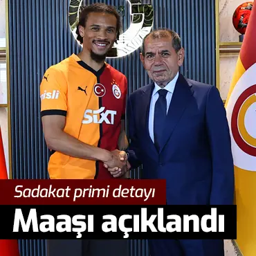 Leroy Sane resmen Galatasaray'da: Transfer detayları açıklandı