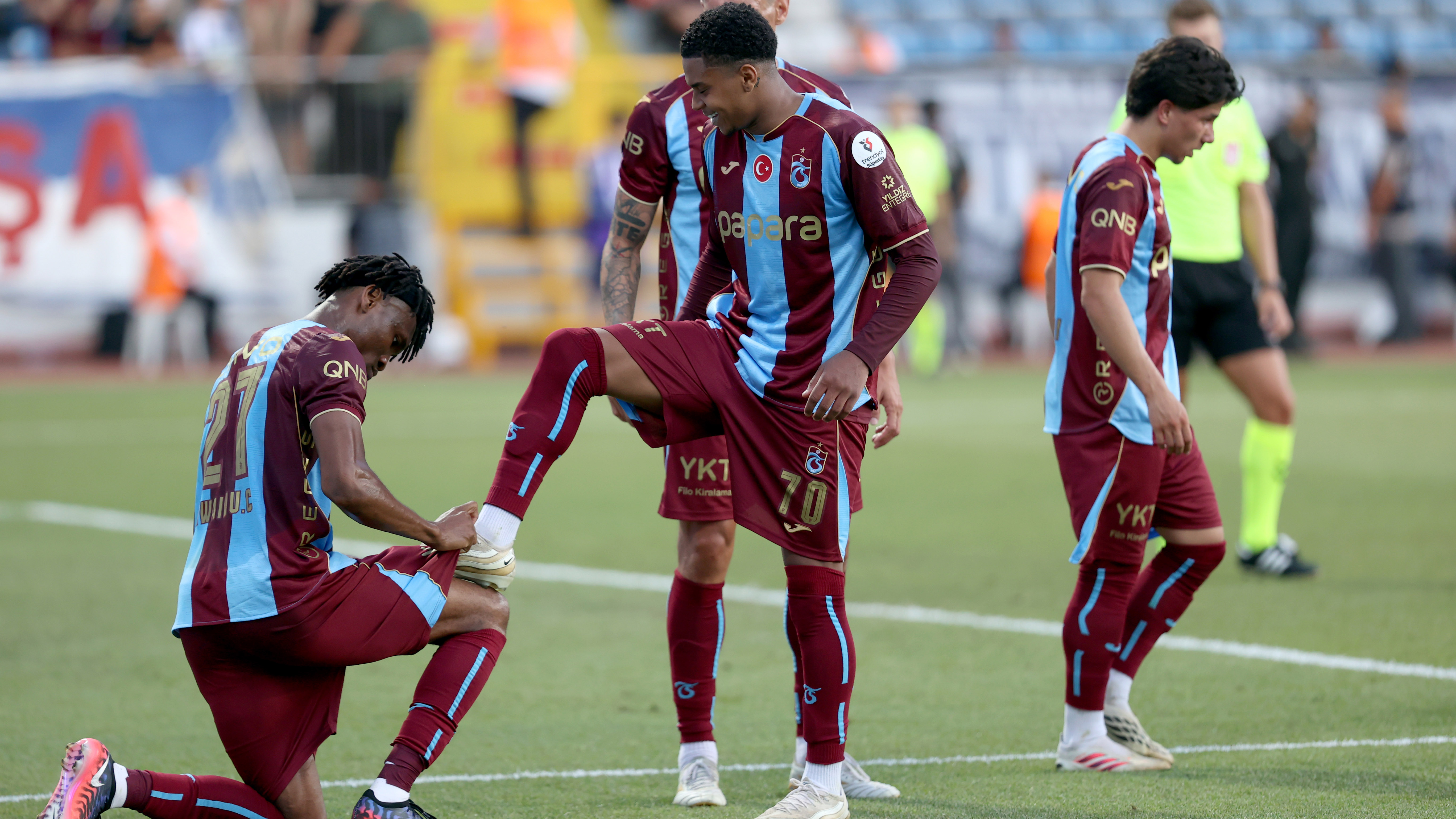 Trabzonspor'da sezonun ilk golü Saviolo'dan: "Karışık duygularla dolu bir maç"