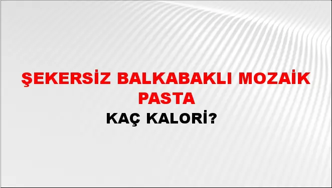 Şekersiz Balkabaklı Mozaik Pasta Şekersiz Balkabaklı Mozaik Pasta
