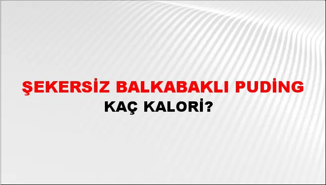 Şekersiz Balkabaklı Puding Şekersiz Balkabaklı Puding