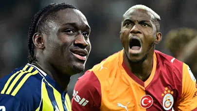 Süper Lig'de tahmini transfer değeri en yüksek 10 futbolcu! Osimhen ve Sidiki Cherif ilk 2'de