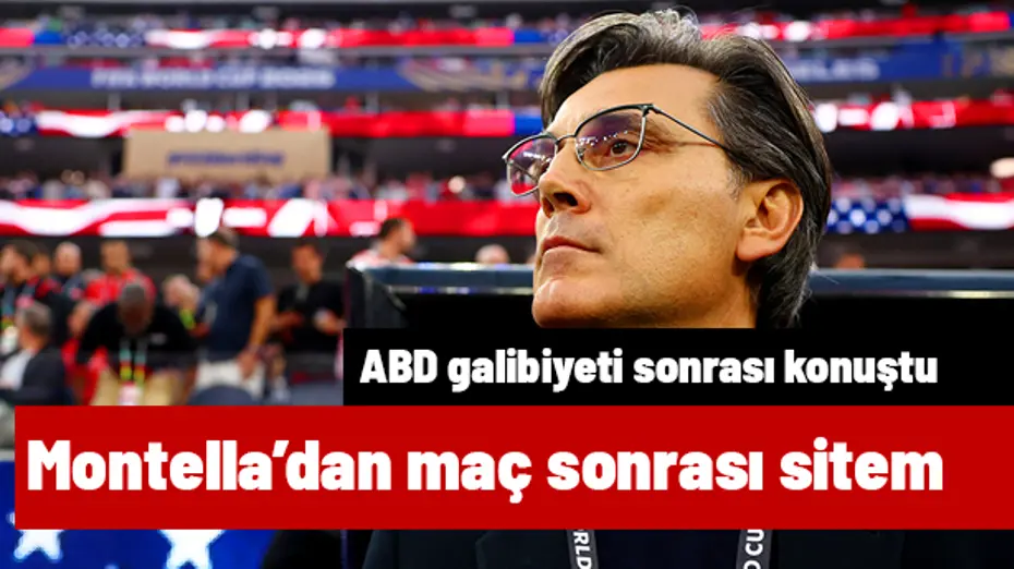 sit2em-521042 Montella, ABD maçı sonrası sitem etti: "Hak etmedik"