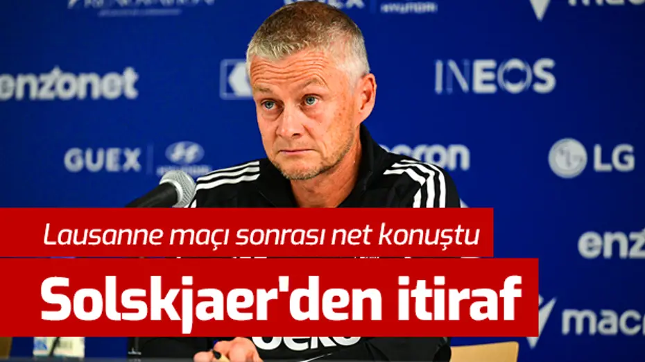 Solskjaer'den Lausanne maçı sonrası itiraf: "Bazen kontrolü kaybedip alamıyoruz" - 4