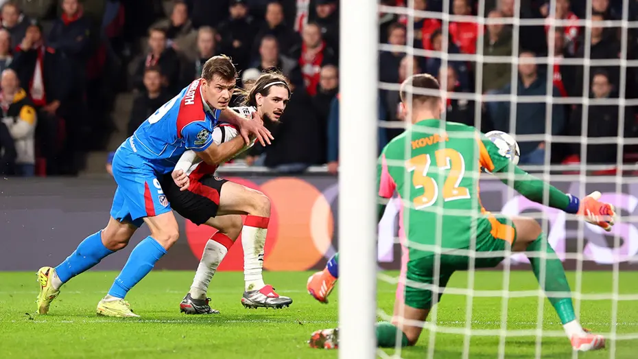 Sörloth'dan Şampiyonlar Ligi'nde geceye damga vuran hareket - 3