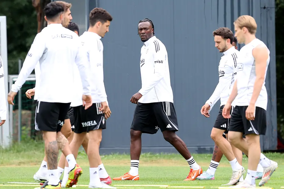 Tammy Abraham, Beşiktaş'ta ilk antrenmanına çıktı - 4