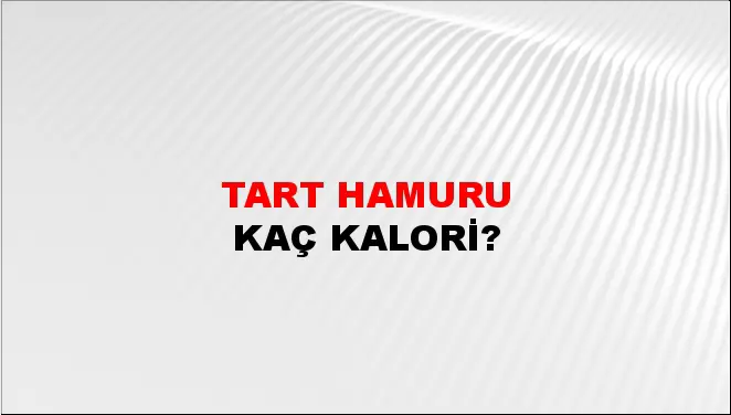 Tart Hamuru