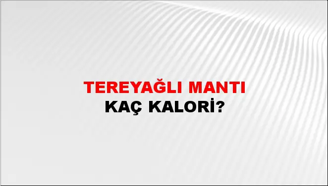Tereyağlı Mantı Tereyağlı Mantı