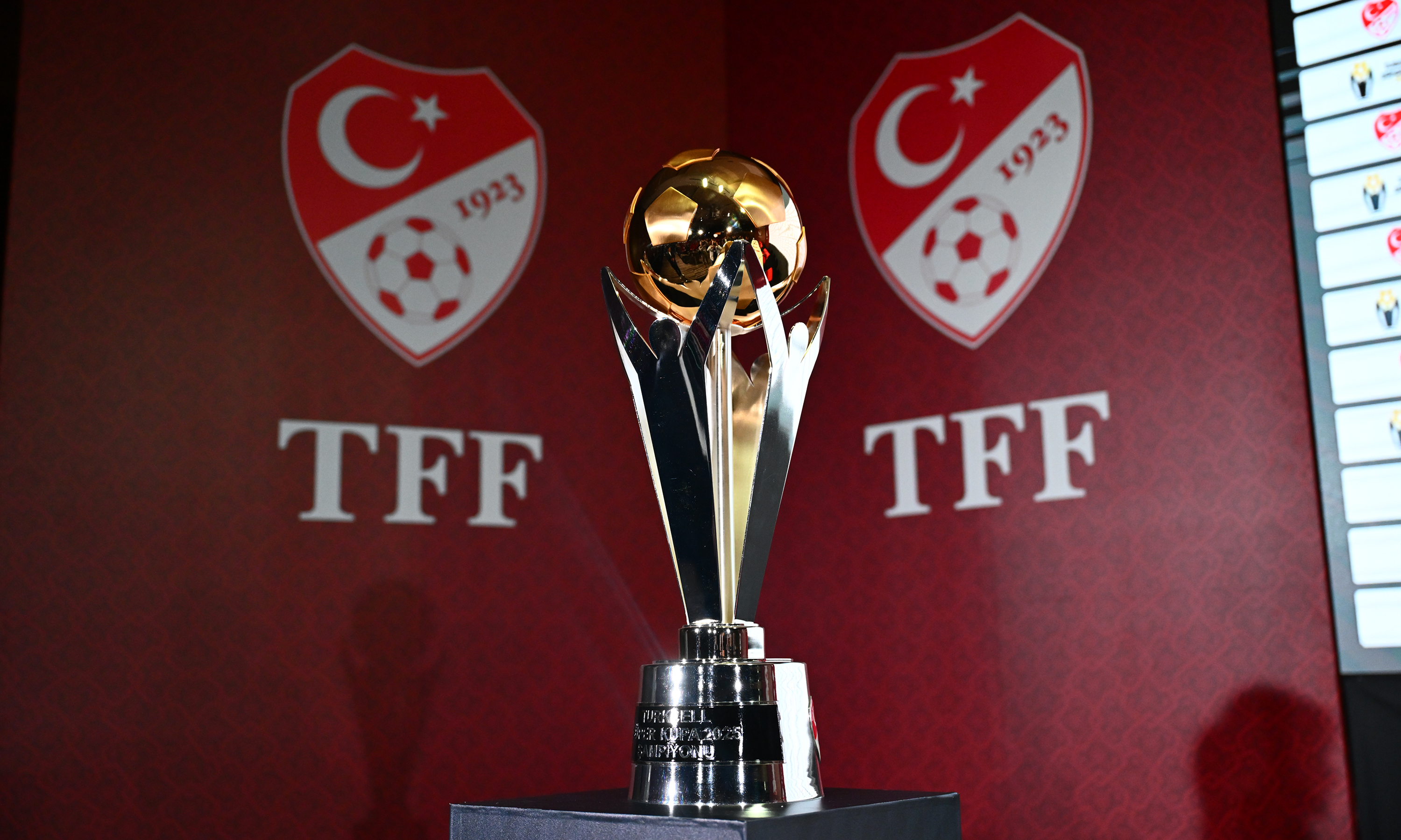 4 takımdan 3'ü kesinleşti! Süper Kupa maçları ne zaman? Süper Kupa'da hangi takımlar eşleşecek?