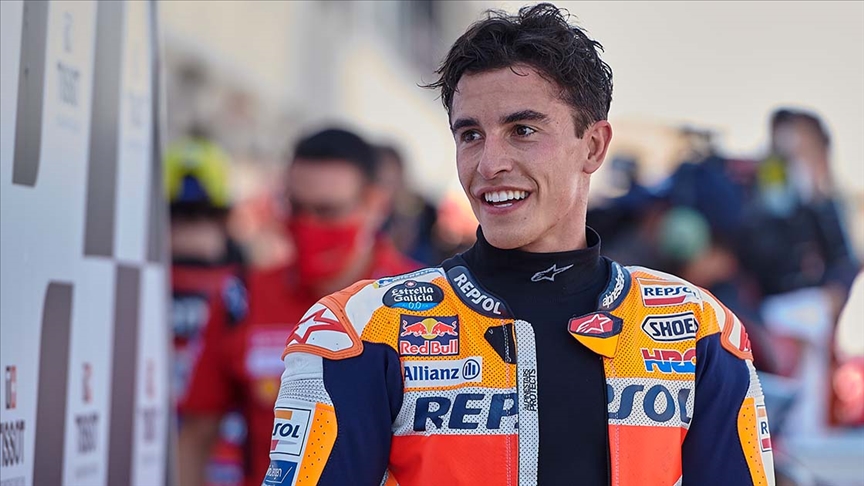 MotoGP Hollanda Grand Prix'sini Marc Marquez kazandı