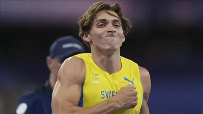 12 oldu: Rekor canavarı Armand Duplantis yeniden sahnede