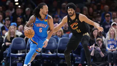 Thunder 4 yıldızının oynamadığı maçta Cavaliers'a şans tanımadı