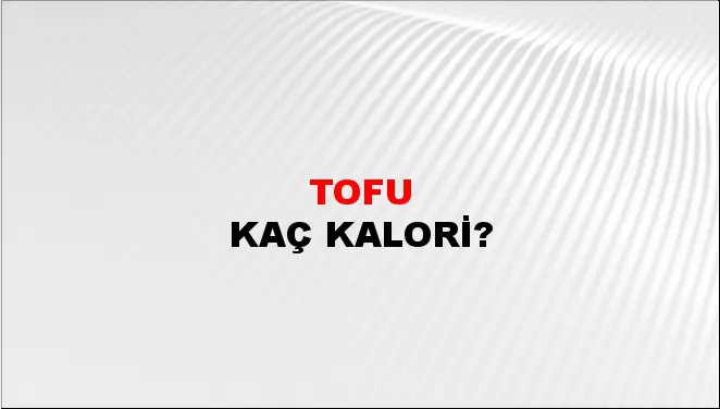 Tofu