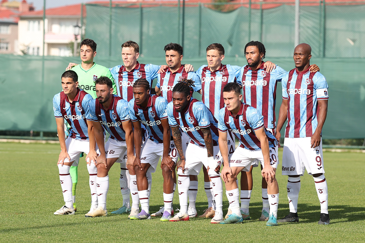 Trabzonspor'da kadro şekillendi: Kampta dikkat çeken genç isimler