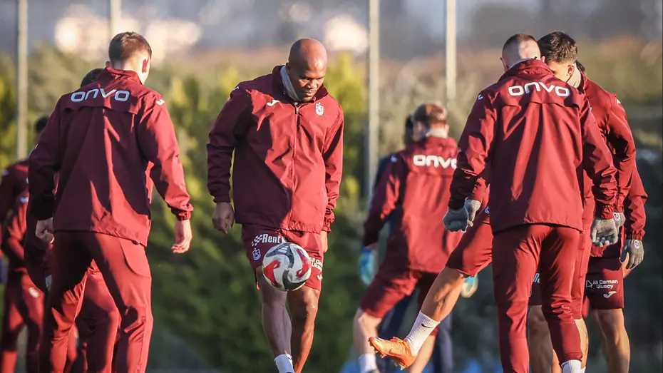 Trabzonspor'da Galatasaray maçı hazırlıkları sürüyor