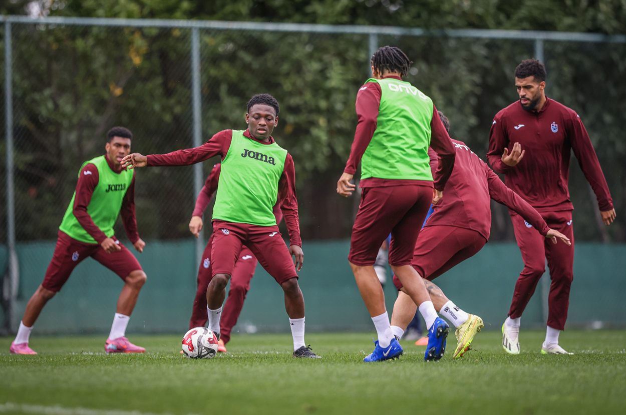 Trabzonspor'da Başakşehir maçı hazırlıkları sürüyor