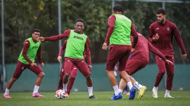 Trabzonspor'da Başakşehir maçı hazırlıkları sürüyor