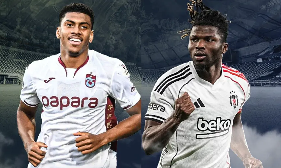 Süper Lig'de yılın son derbisi: Trabzonspor - Beşiktaş maçı ne zaman, saat kaçta, hangi kanalda?