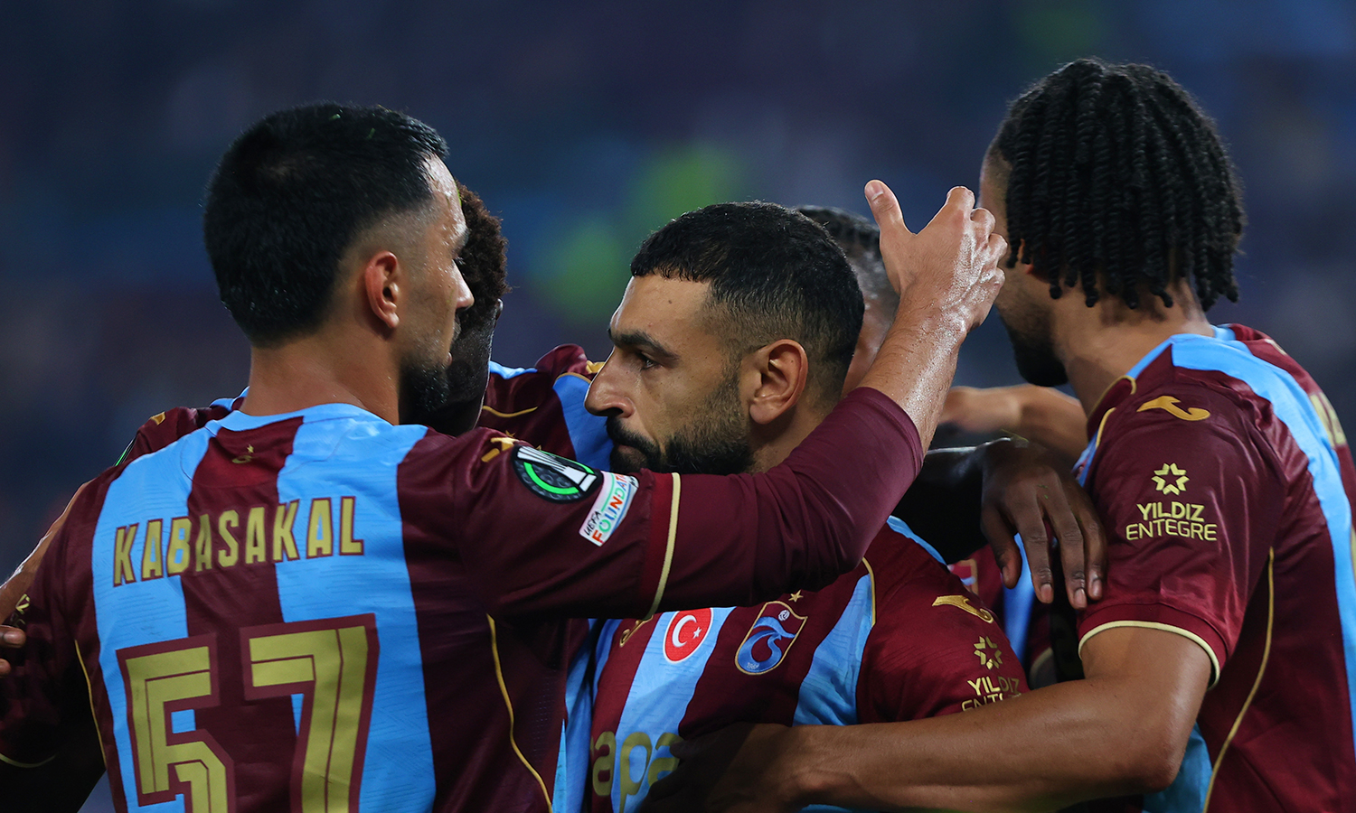 Trabzonsporlu futbolcuların keyfi yerinde: